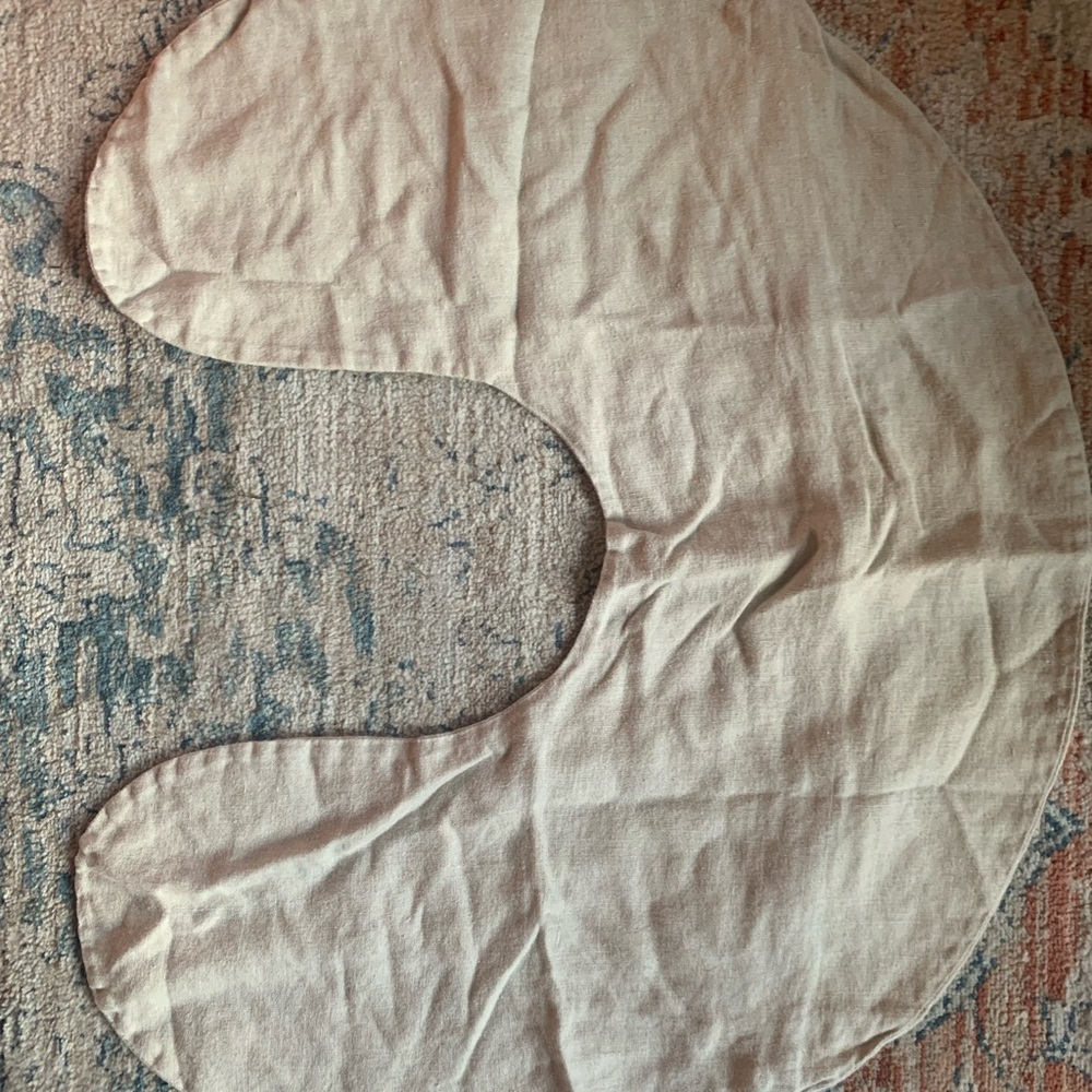 Beige Linen boppy cover